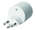 Reiseadapter EU - CH, Steckdose Typ F (CEE 7/3) mit Schutzkontakt - CH-Stecker Typ J (T12) , 10A